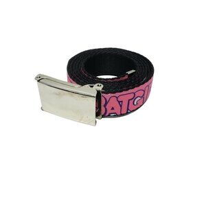 BD Buckle-Down Batgirl Belt Girl's One Size Pink Cut to Size (uncut) Bat‎ Girl